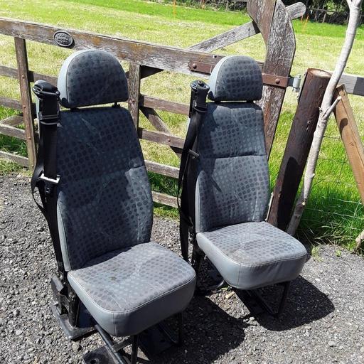  — Ford transit rear mini bus seats mk7 2007