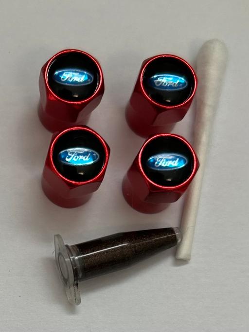  — Ford Tyre valve Caps with grease