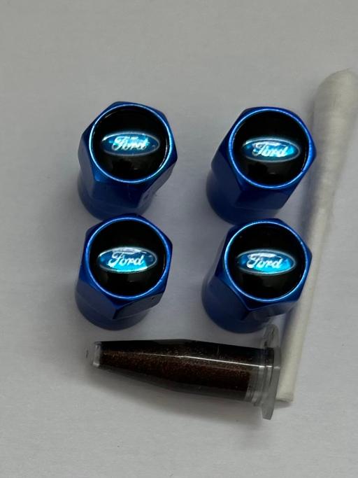  — Ford Tyre valve Caps with grease