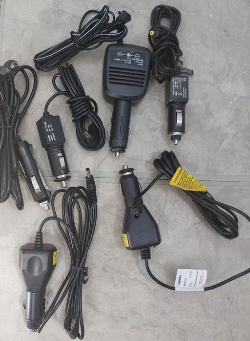  — 12V DC car charger, £6 each