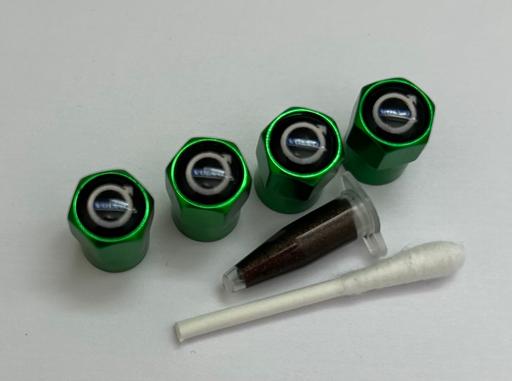  — Volvo tyre valve caps with grease