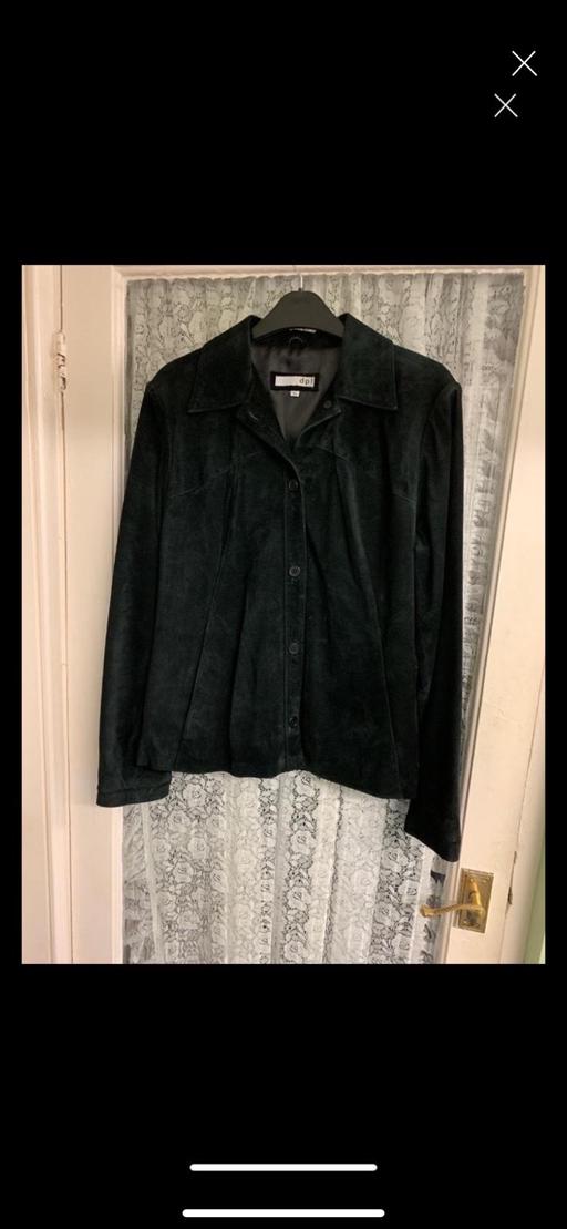  — Ladies short suede coat