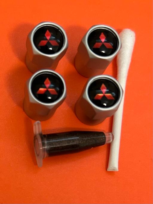  — Mitsubishi tyre valve Caps with grease