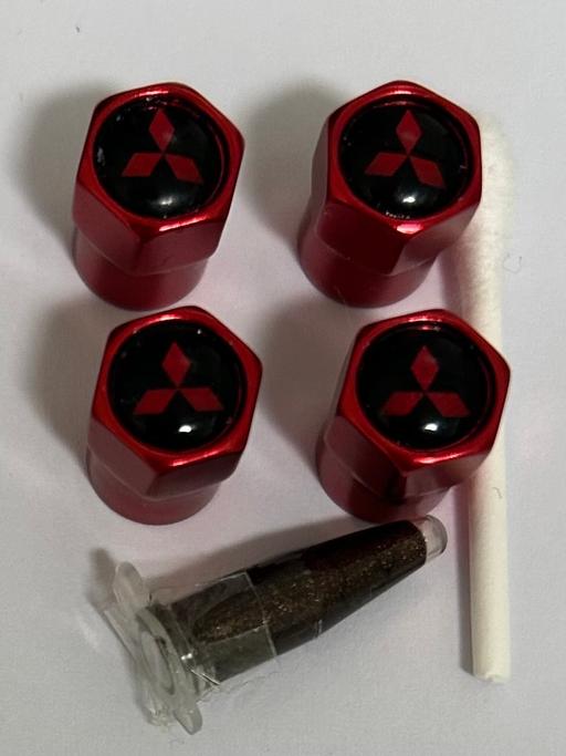  — Mitsubishi tyre valve Caps with grease