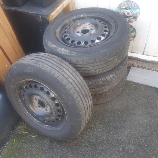  — 4,  195/65R15 , Ford Van Tyres & Hubs, Decent