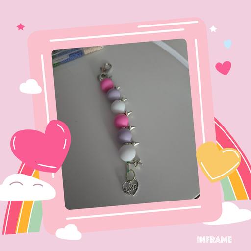  — Stars And Heart Keyring