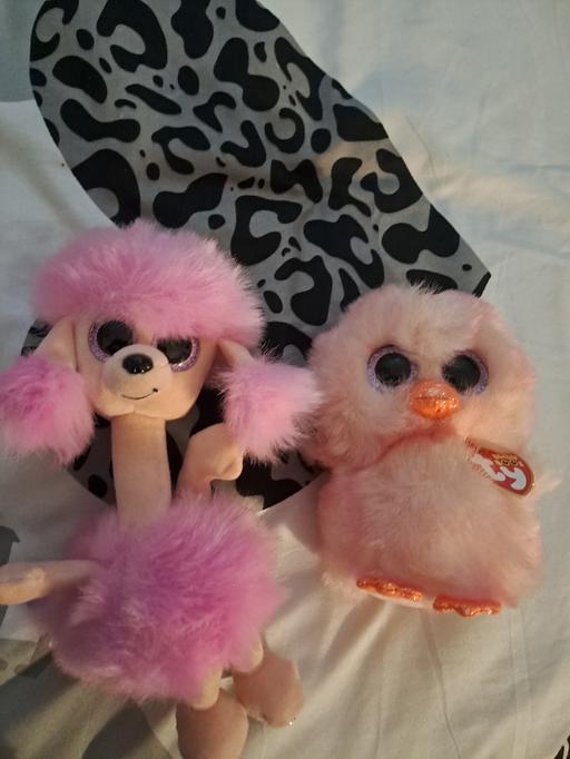  — 2x new Ty soft toys