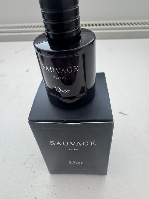  — Dior sauvage elixir miniture 7.5 ml bottle