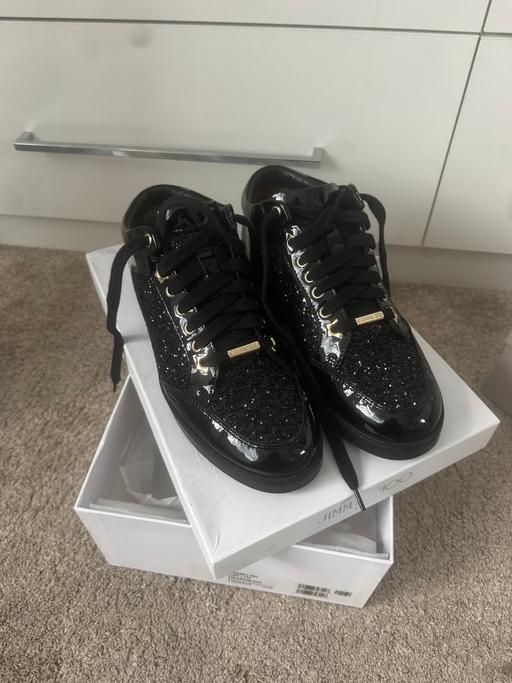 — Jimmy Choo Black Trainers EU 36.5/ UK 3.5
