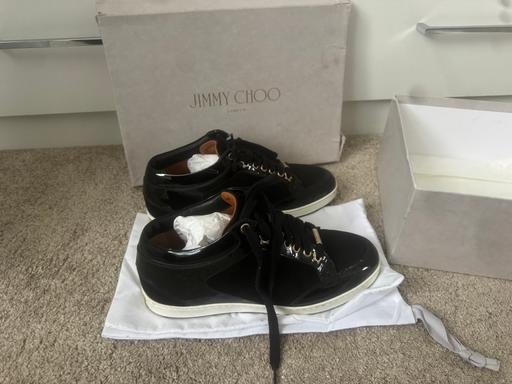  — Jimmy Choo Black Trainers UK 4/ EU 37