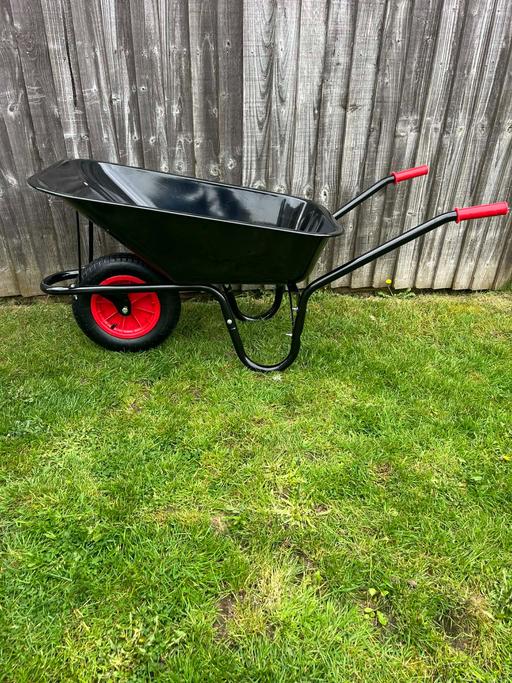  — Forge Steel Pneumatic Tyre Wheelbarrow 85LTR