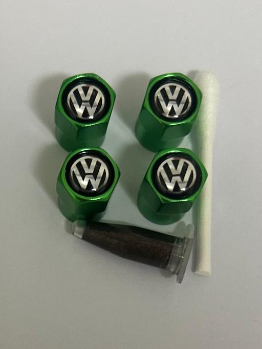  — Volkswagen Tyre valve caps with grease