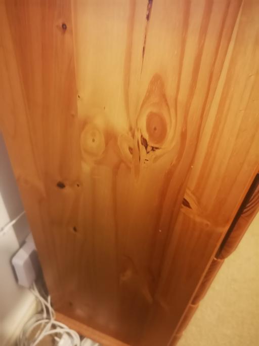  — Tower Chest of Drawers Solid Pinewood