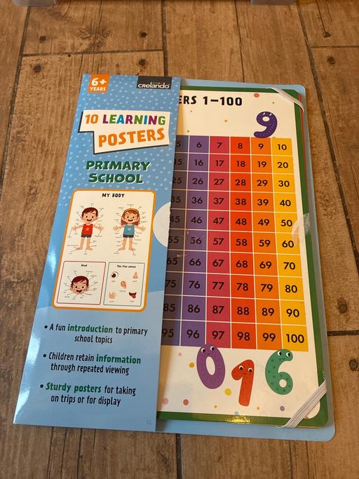  — 9 learning posters