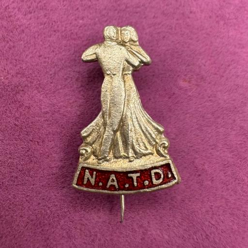  — Older Vintage Ballroom Dancing Badge