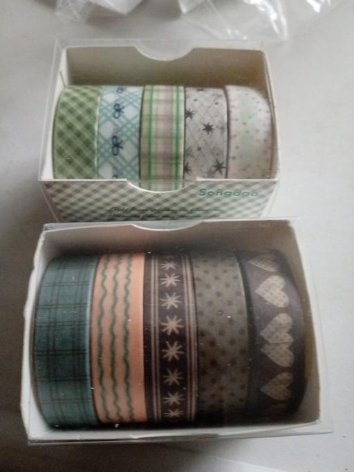  — 2 brand new boxes of washing tape sets