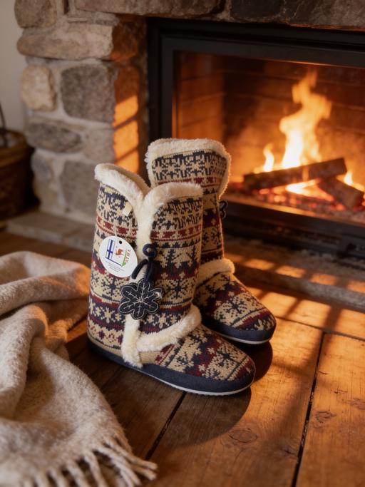  — Luxury Finnish Style Fur Lined Winter Boots