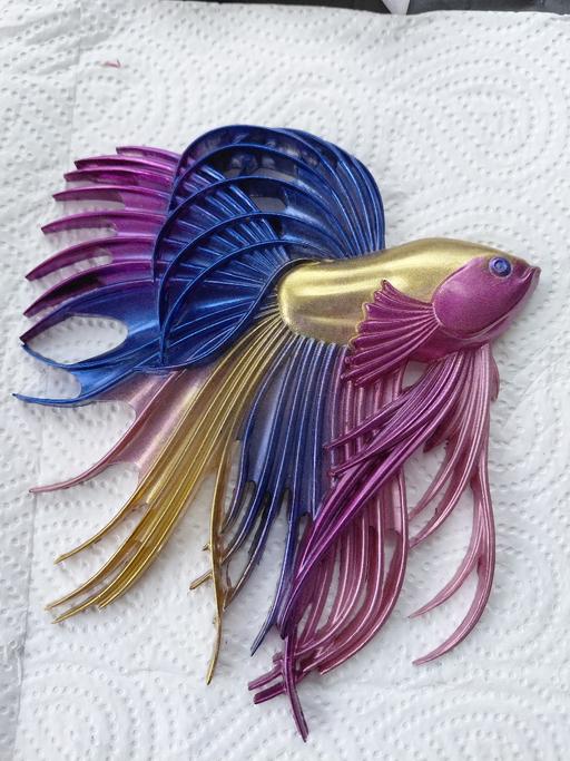  — resin angel fish