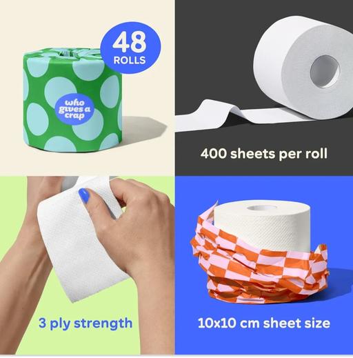  — Toilet tissue