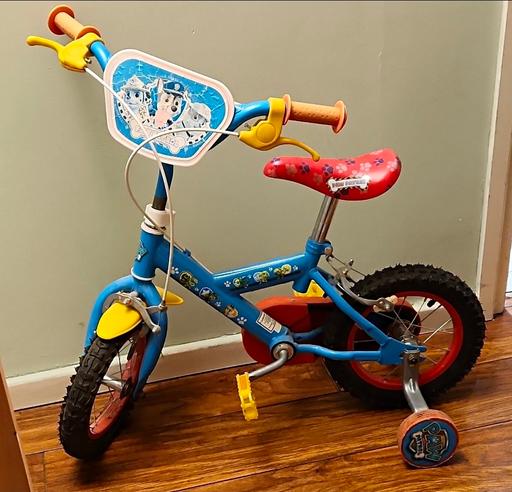  — Paw Patrol Kids Bike with Stabilisers