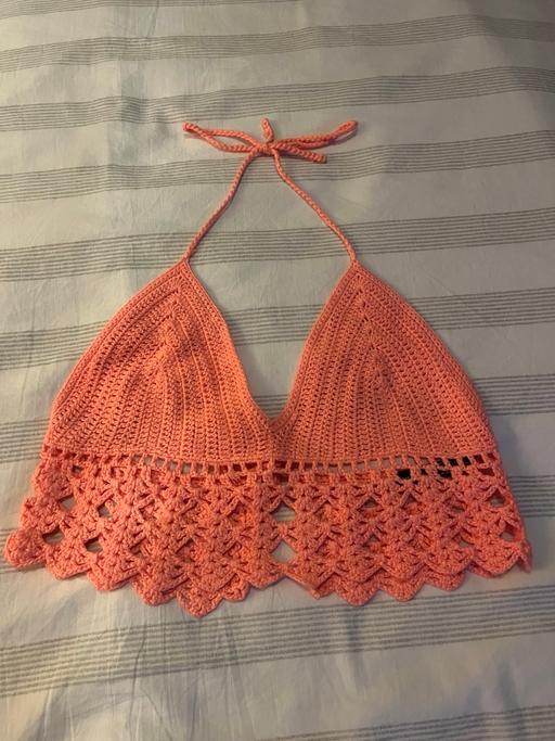  — Crochet Bralet Top Size XS
