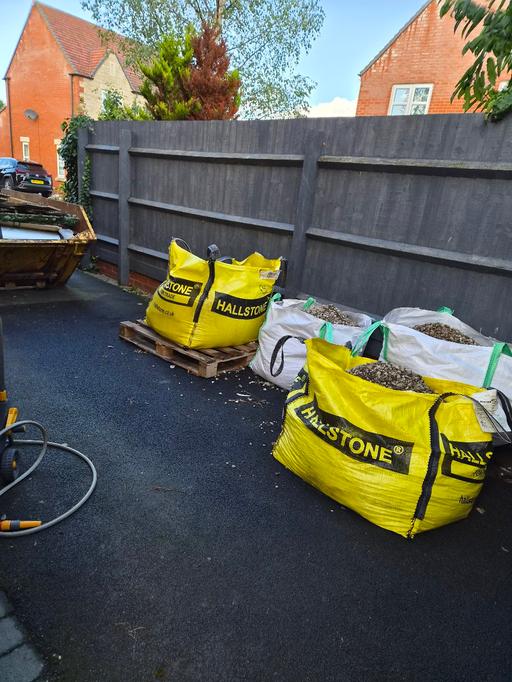  — 3 XL bags of gravel
