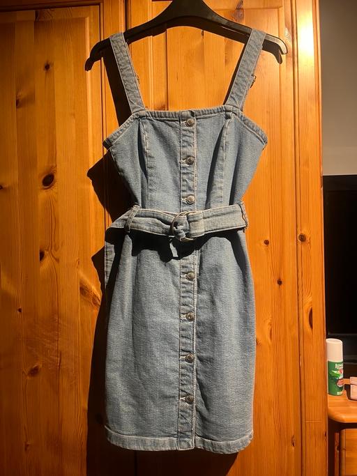  — Bershka Denim Pinafore Size XS