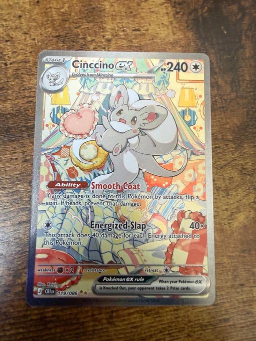  — Cinccino Ex Pokemon Card