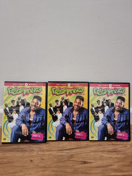 — THE FRECH PRINCE Bel-Air DVD.