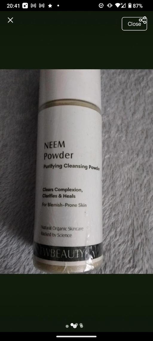  — Skin care cleansing  neem