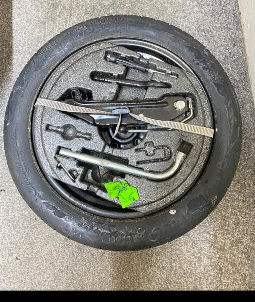  — VW GOLF MK6 SPARE WHEEL SPACE SAVER WITH TOOL