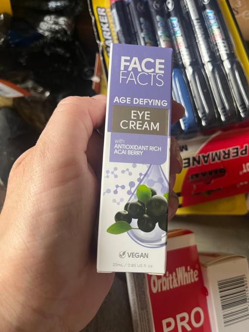  — New eye cream a few £2 each