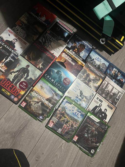  — DVDs & games