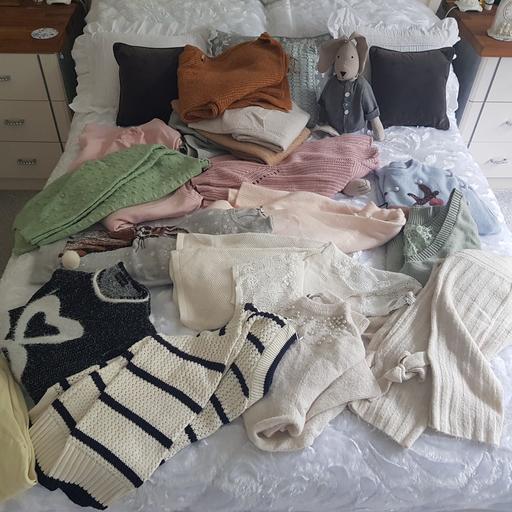  — LARGE BUNDLE -12-16 LADIES JUMPER ECT-M&S,H&M