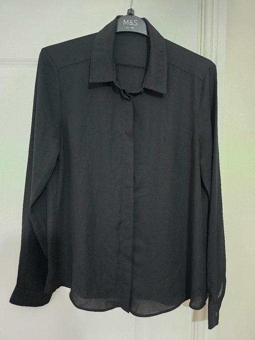  — Primark black blouse - uk12