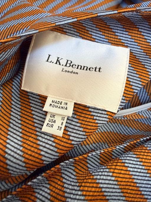  — LK Bennett Loreta strapped wrap dress Uk 10
