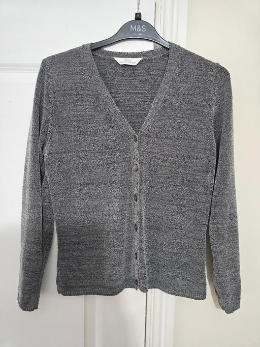  — Marks and Spencer grey cardi - uk10