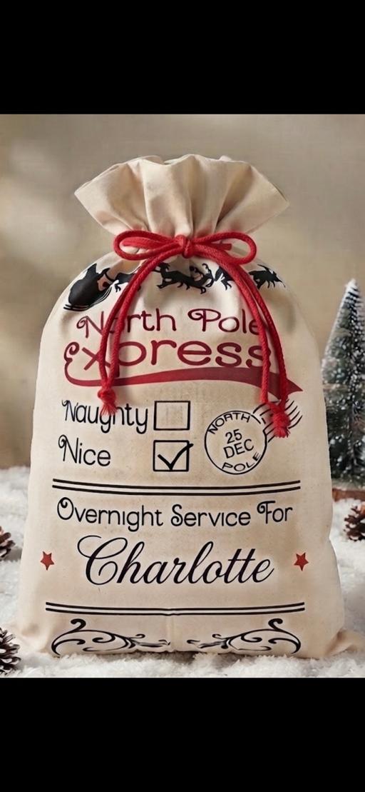  — Personalised Santa sacks