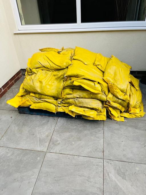  — 72 sand bags