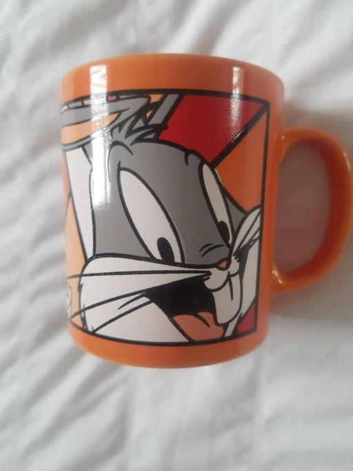  — Vintage 1997 Bugs Bunny mug - orange