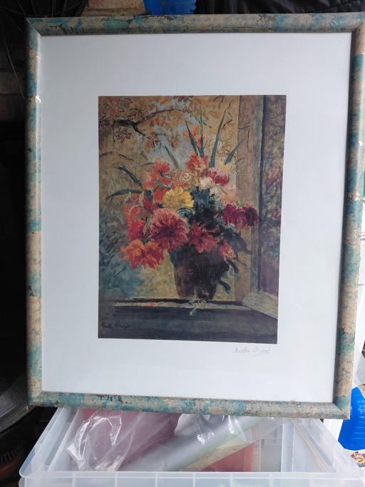  — FLORAL PRINTS. SIGNED.