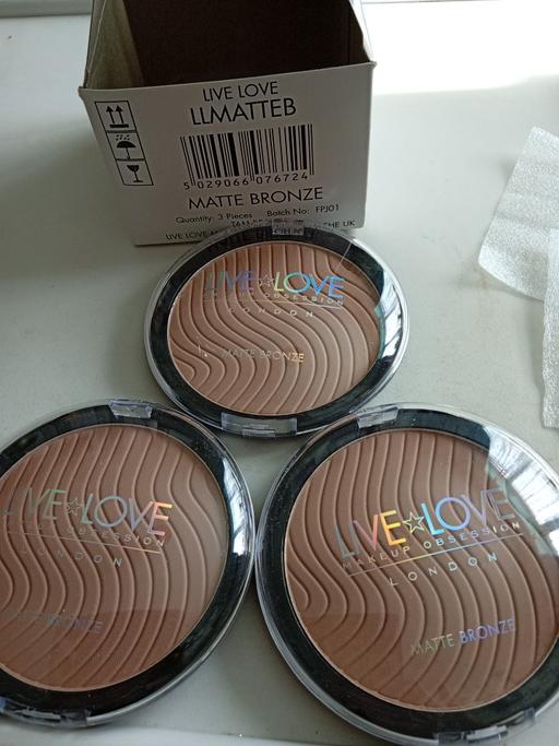  — new box of 3 ladies MATTE BRONZE SETS