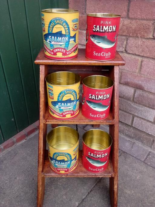  — Retro Storage Tins x 2(LU33BY)