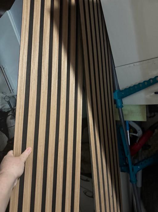  — Wooden panels 2.4metres long x 27cm x2
