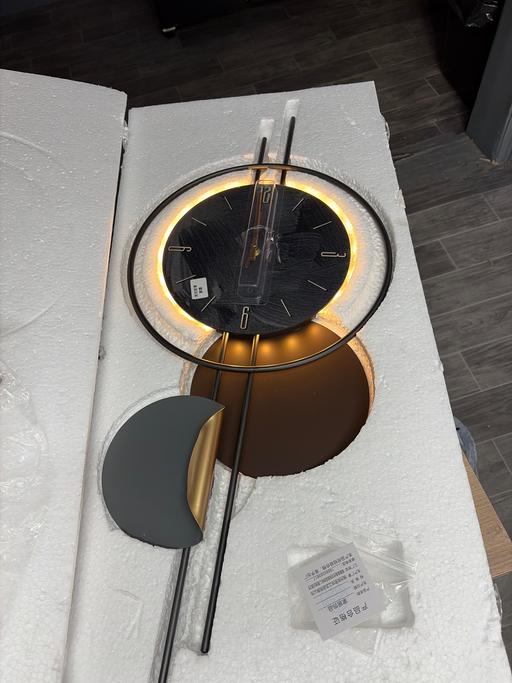  — Large light up wall clock