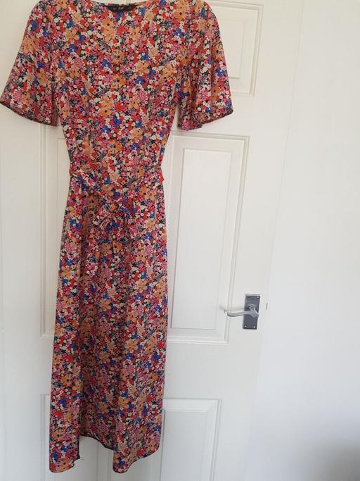  — F&F floral midi dress: size 8