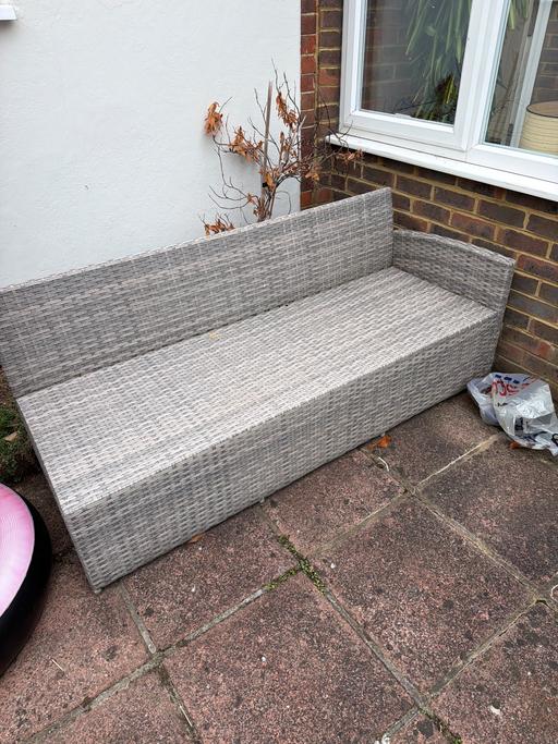  — Garden furniture without cushions L shape