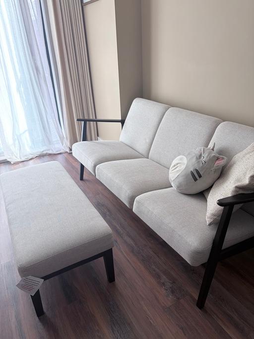  — Ikea EKENASET sofa and bench