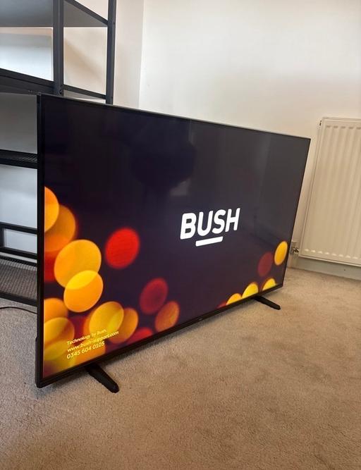  — 50inch Bush Smart Tv HD 4K with remote