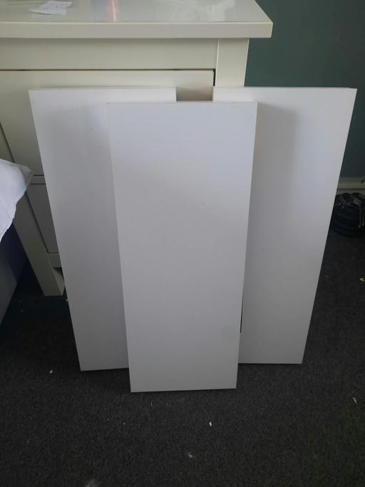  — 3 x IKEA Floating Lack Shelfs